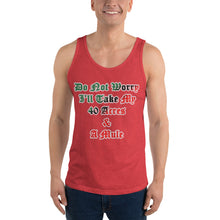 Load image into Gallery viewer, Anubis Do Not Worry I Will Take My 40 Acres & A Mule Unisex Tank Top
