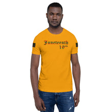 Load image into Gallery viewer, Juneteenth 19th Unisex t-shirt