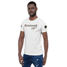 Load image into Gallery viewer, Juneteenth 19th Unisex t-shirt