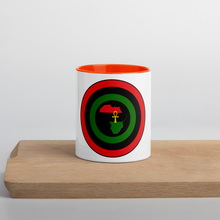 Load image into Gallery viewer, Shield of Africa Mug with Color Inside