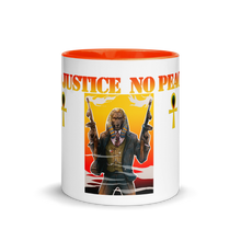 Load image into Gallery viewer, No Justice No Peace Mug with Color Inside