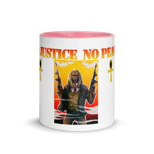 Load image into Gallery viewer, No Justice No Peace Mug with Color Inside