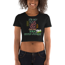 Load image into Gallery viewer, Its in my DNA women’s Crop Tee