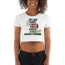 Load image into Gallery viewer, Its in my DNA women’s Crop Tee
