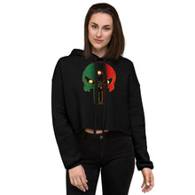 Load image into Gallery viewer, Bornready warready Style 1 Backside Crop Hoodie