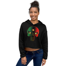 Load image into Gallery viewer, Bornready warready Style 1 Backside Crop Hoodie