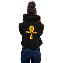 Load image into Gallery viewer, Bornready warready Crop Hoodie style 2