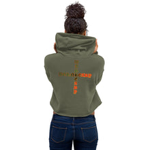 Load image into Gallery viewer, Bornready warready Style 1 Backside Crop Hoodie
