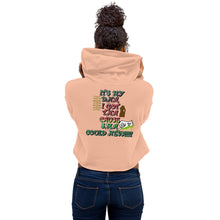 Load image into Gallery viewer, Its in my DNA Crop Hoodie