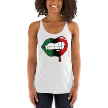 Load image into Gallery viewer, In my DNA lips women's Racerback Tank