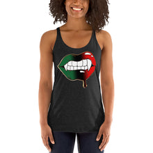 Load image into Gallery viewer, In my DNA lips women's Racerback Tank