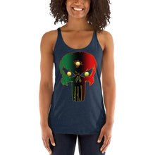 Load image into Gallery viewer, Bornready Warready style 1 backside Women's Racerback Tank