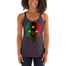 Load image into Gallery viewer, Bornready Warready style 1 backside Women's Racerback Tank