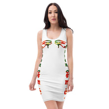 Load image into Gallery viewer, Color White Queen of NC Sublimation Cut &amp; Sew Dress
