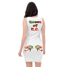Load image into Gallery viewer, Color White Queen of NC Sublimation Cut &amp; Sew Dress
