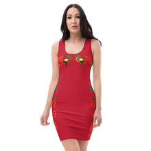 Load image into Gallery viewer, Color Red Queen of NC Sublimation Cut &amp; Sew Dress
