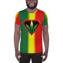 Load image into Gallery viewer, Rastaman All-Over Print Men&#39;s Athletic T-shirt

