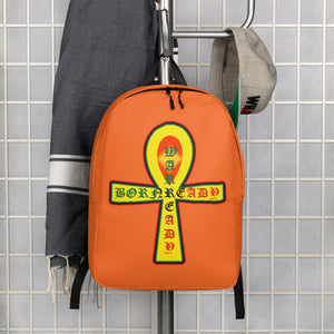 Bornready warready Ankh Backpack Color Orange