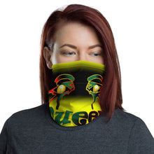 Load image into Gallery viewer, Yellow and black  Queen of NC Neck Gaiter
