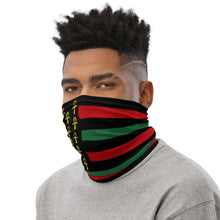 Load image into Gallery viewer, Pan African American flag design 1 Neck Gaiter
