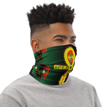 Load image into Gallery viewer, Coloring Pan African flag Bornready warready style 2......Neck Gaiter
