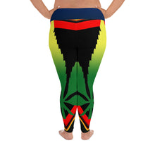 Load image into Gallery viewer, Extra large Cannabis man logo All-Over Print Plus Size Leggings
