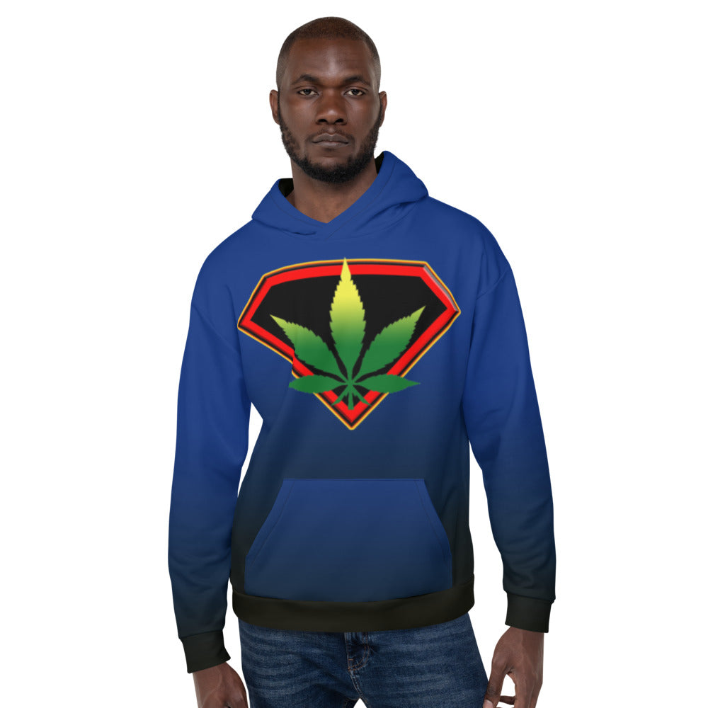 Cannabis man Unisex Hoodie