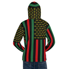 Load image into Gallery viewer, Juneteenth all over print Unisex Hoodie design 4
