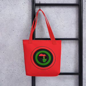 Red Shield of Africa Tote bag