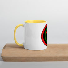 Load image into Gallery viewer, Shield of Africa Mug with Color Inside
