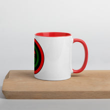 Load image into Gallery viewer, Shield of Africa Mug with Color Inside
