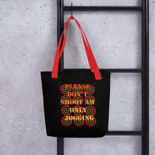 Load image into Gallery viewer, Black Please don&#39;t shoot Tote bag
