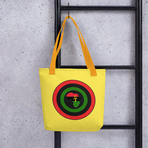 Yellow Shield of Africa Tote bag