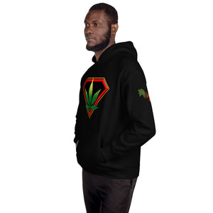 Cannabis man Unisex Hoodie