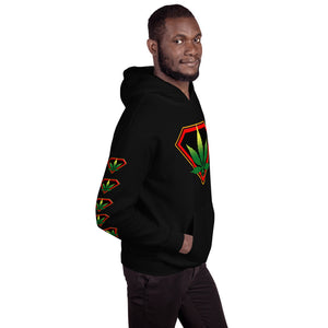 Cannabis man Unisex Hoodie