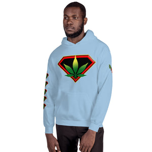 Cannabis man Unisex Hoodie