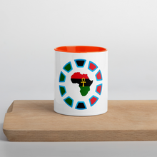 Load image into Gallery viewer, Iron Africa Mug with Color Inside
