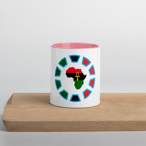 Iron Africa Mug with Color Inside