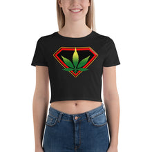 Load image into Gallery viewer, Cannabis woman Women’s Crop Tee
