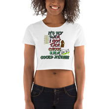 Load image into Gallery viewer, Its in my DNA women’s Crop Tee
