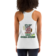Load image into Gallery viewer, Its in my DNA front Racerback Tank
