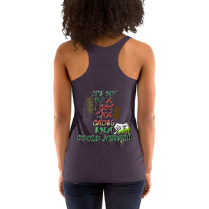 Its in my DNA front Racerback Tank